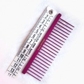 PETTINE GREYHOUND IN ACCIAIO CROMATO