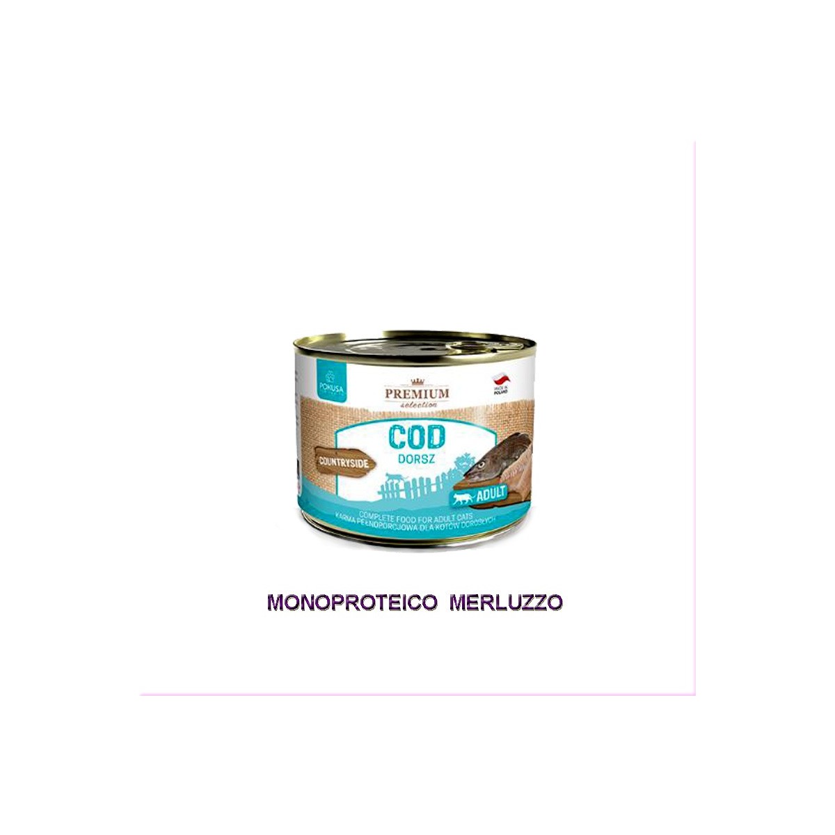 MONOPROTEICO MERLUZZO  GR 200