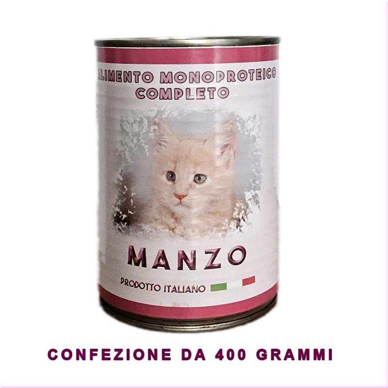 BARATTOLO MANZO MONOPROTEICO 400 GR