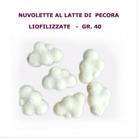 NUVOLETTE AL LATTE DI CAPRA LIOFILIZZATE